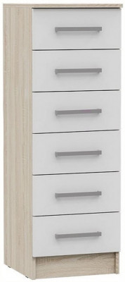Мартина Комод 400 (Дуб Сонома / белый)
