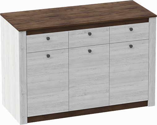 Даллас Тумба 3 дв. 3 ящ.