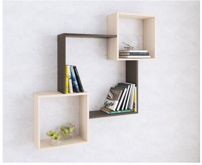 Полка навесная ПН-2 венге/дуб молочный