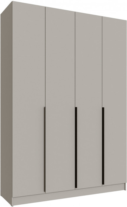 Шкаф Мадрид (1,6) с 6 ящ. внутри без зеркала, Кашемир