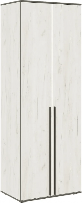 Норд Шкаф двухстворчатый 800 Дуб Крафт белый