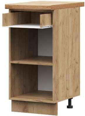 ШН1Я 400 корпус шкаф нижн. с 1ящ (400х820х474) ПВ дуб крафт золото