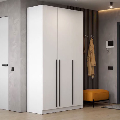 шкаф распашной Берген ШК-1200 белое дерево/белое дерево