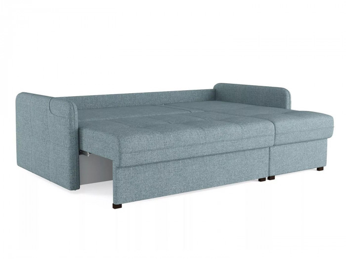 Диван-кровать угловой SMART 1 2Т-1Пф Рогожка Sherlock 975