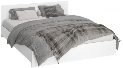 Кровать 160х200 с основанием ДСП Ронда КР-160, белый