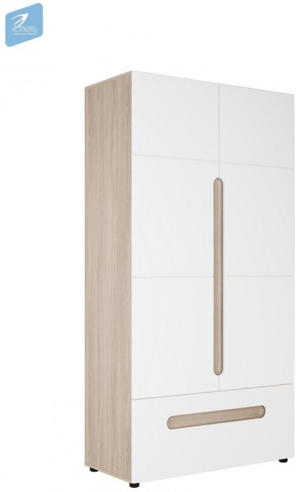 Палермо-3 ШК-009 Шкаф 2-хстворчатый комбинированный