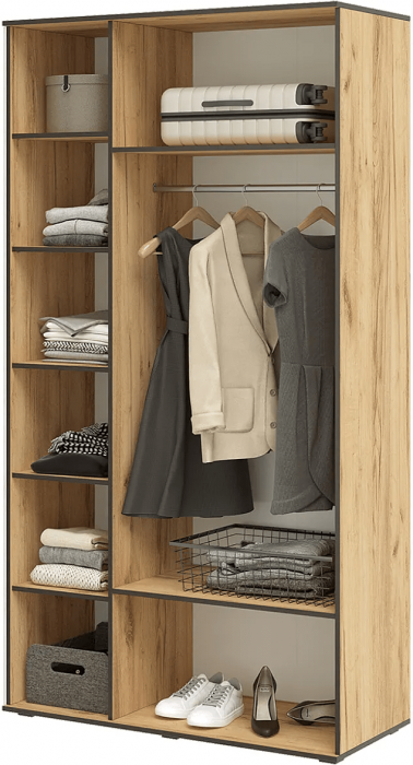 Норд Шкаф трехстворчатый 1200 Дуб Крафт