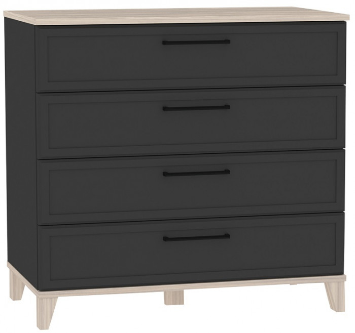 Комод с ящиками Аурелио 6, антрацит