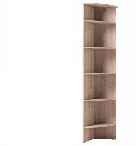 Полка угловая Sherlock 14, дуб сонома