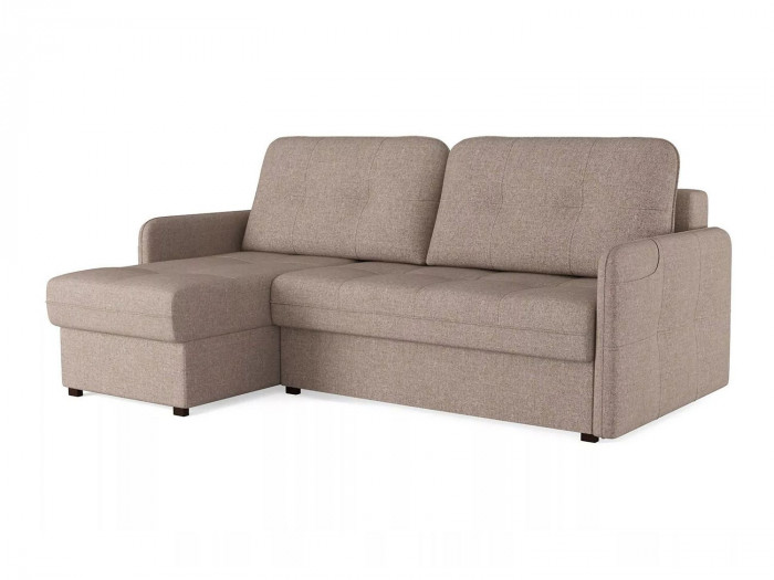 Диван-кровать угловой SMART 1 1Пф-2Т Рогожка Sherlock 932