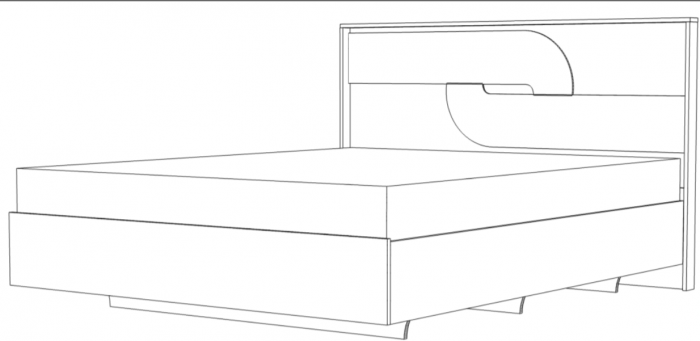 Кровать 180х200 