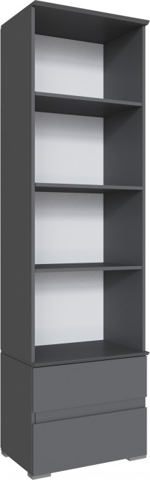 Пенал открытый Плейона, Графит серый