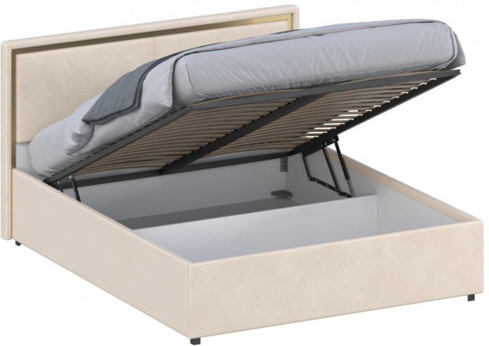 Кровать 140 с подъемным механизмом КРП-431-М-14, Микровелюр Zeekr-3