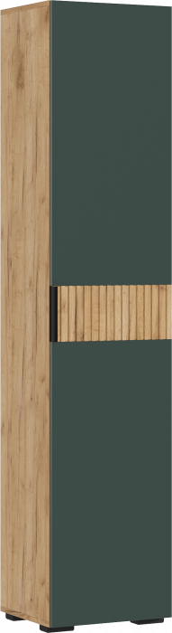 Модульная гостиная, Дуб крафт/Изумрудный