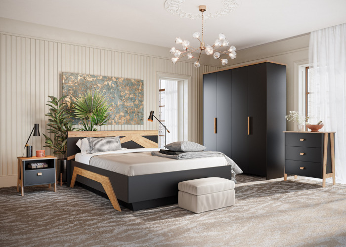 Кровать полутороспальная 140х200 