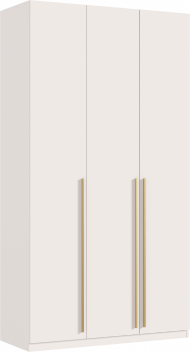 Ларго Шкаф 3-х створчатый 1200 (1 полка/4ящика), Кашемир