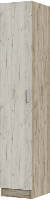 ГАРМОНИЯ ПН 601 М пенал (0,4х2,2х0,5) дуб крафт белый/дуб крафт серый