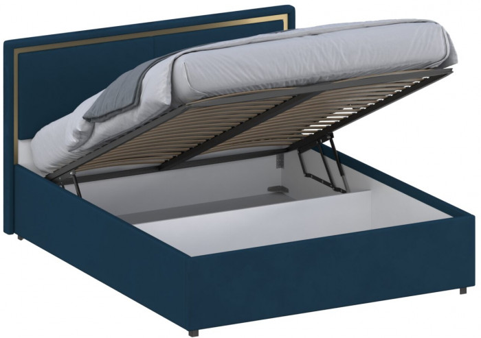 Кровать 140 с подъемным механизмом КРП-431-М-14, Микровелюр Zeekr-82