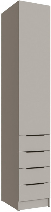 Шкаф Мадрид (0,4) с 4 ящ., Кашемир