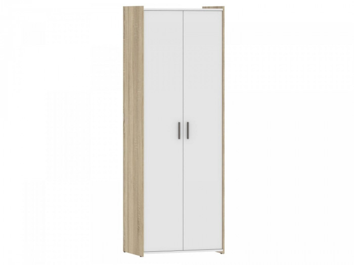 НМ 014.12 Шкаф для одежды Симпл дуб сонома/белый