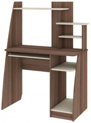 Интел-17 стол компьютерный Ясень Шимо темный / светлый