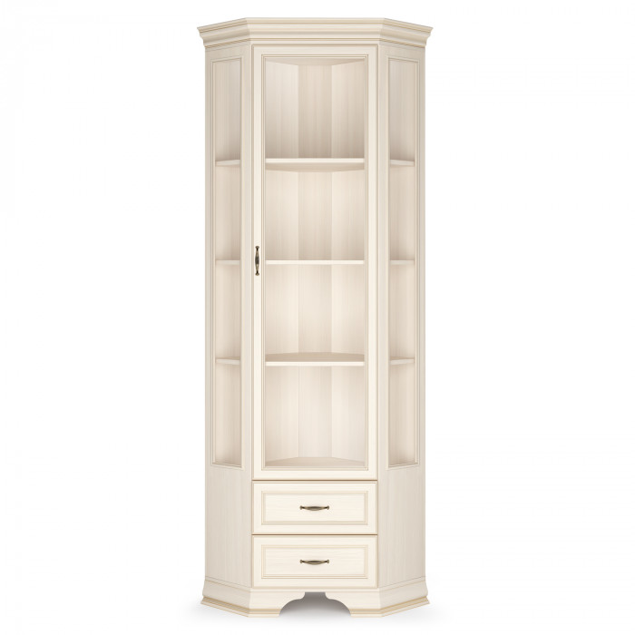 Шкаф-витрина угловой Сиена