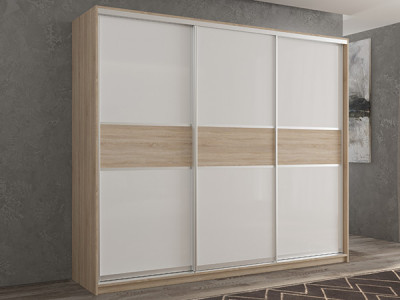 Шкаф-купе Кааппи 11 Сонома Светлый 180х60х230 см