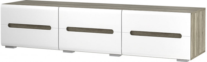 Спальня "Наоми" ТБ-17 дуб каньон/белый глянец МF07