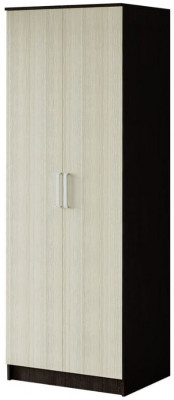 "Фиеста" шкаф 2-х створчатый (802х2216х610) венге/лоредо