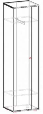 Прихожая Мини-Лайт комл. 3 венге/ясень шимо светлый