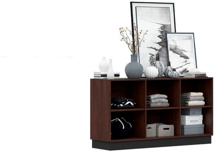 Модульная спальня Магнолия (Белый глянец / Черный глянец)