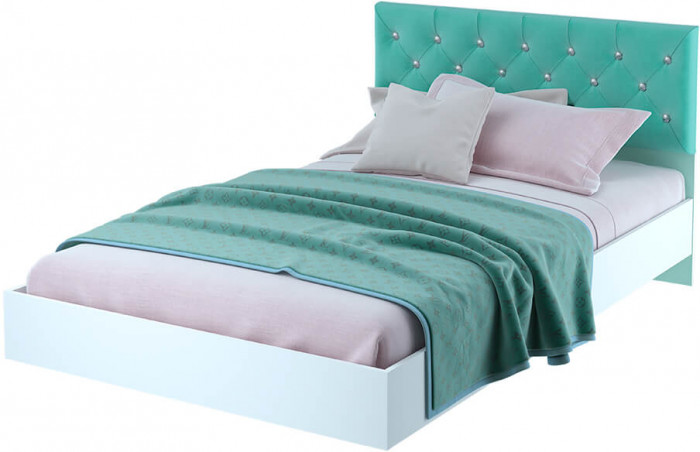 Детская "Тифани КР-09" (1240х890х2036) кенди/белый