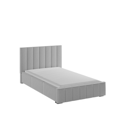 Нега Кровать интерьерная 120 светло-серый, ПМ