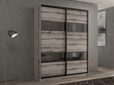 Шкаф-купе Кааппи 7 Эвок Окаменелый 100х60х230 см