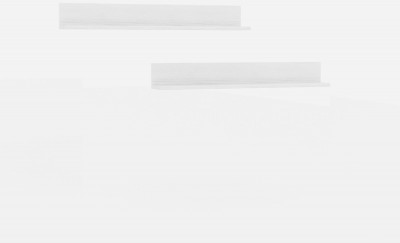 Полка 1000 (1шт) "Монреаль" - Белый текстурный