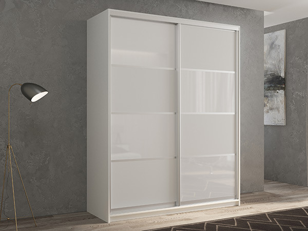 Шкаф-купе Кааппи 14 Белый Бриллиант 160х60х230 см