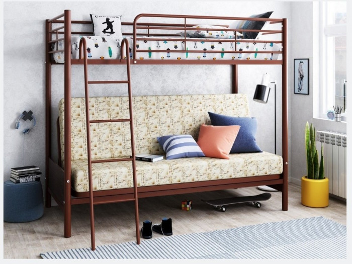 Двухъярусная кровать Мадлен-2 90/120х190