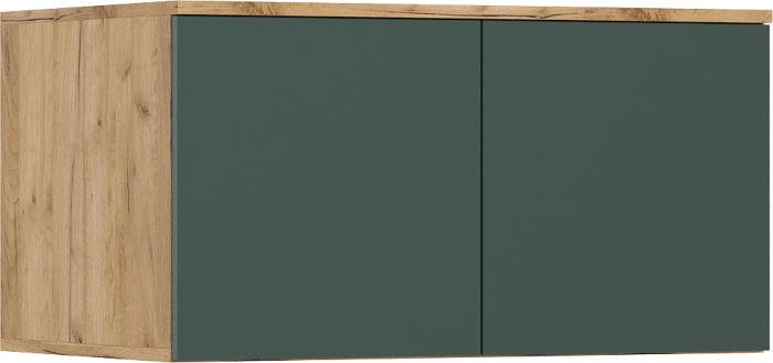 Норд Прихожая, композиция №2, Дуб крафт/Изумрудный