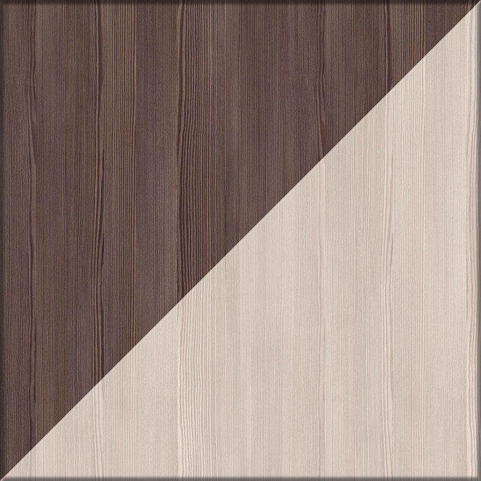 Лира ГК 2-0714+2-0714бод.тем/св Тумба под обувь, цвет бодега тёмный/бодега светлый, ШхГхВ 200х33х75,5 см., универсальная сборка