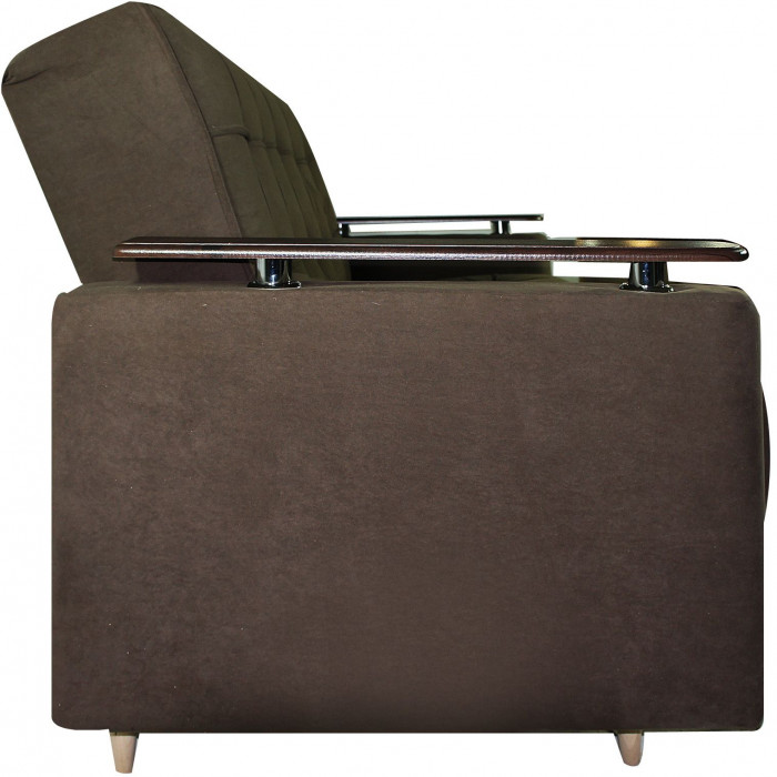 Диван-кровать София, книжка, 126х186, коричневый