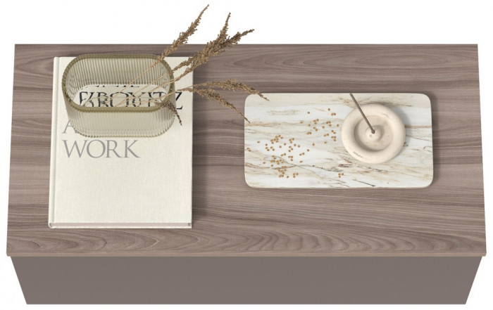 Роквуд Тумба под ТВ 16.54.01, цвет корпус ДСП эмили блаш/фасады МДФ графит мягкая шагрень, ШхГхВ 76,8х36,8х32 см.