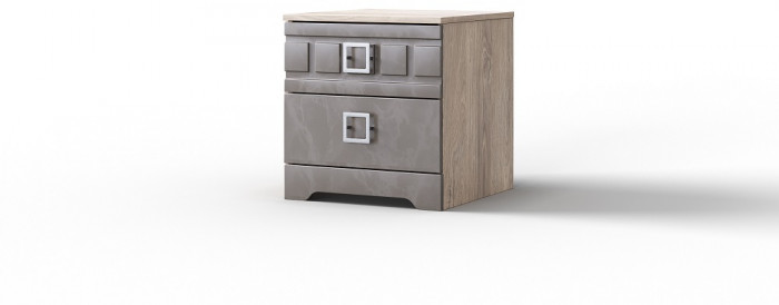 Модульная спальня "Римини" - Дуб мадура/Перламутр тауп