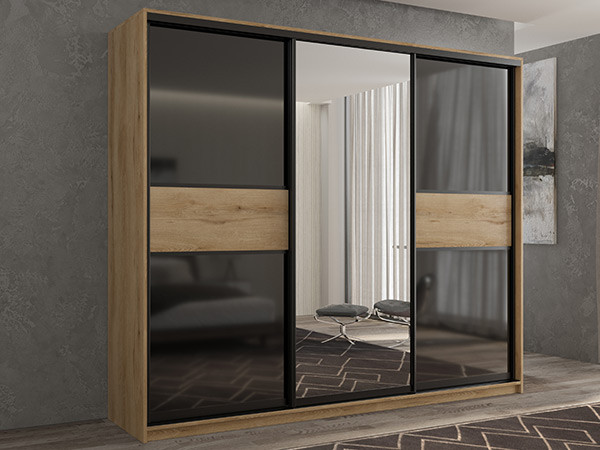 Шкаф-купе Кааппи 9 Эвок Прибрежный 180х45х230 см