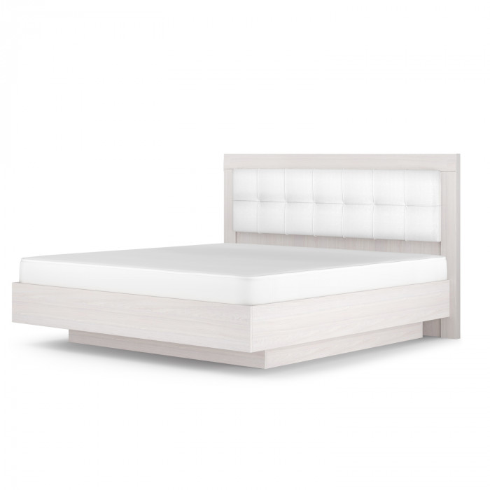 Кровать-5 с подъемным основанием 1400 экокожа Парма Нео